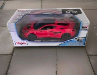 Maisto 2025 Corvette ZR1 Coupe Torch Red 1:18 Diecast Car Special Edition - New