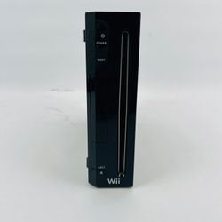 Nintendo Wii Video Game Console RVL-001 Black Bundle