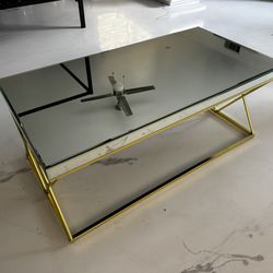 Mirror coffee table 