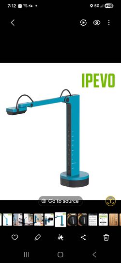 IPEVO VZ-X 8MP Wireless Document Camera Visualizer