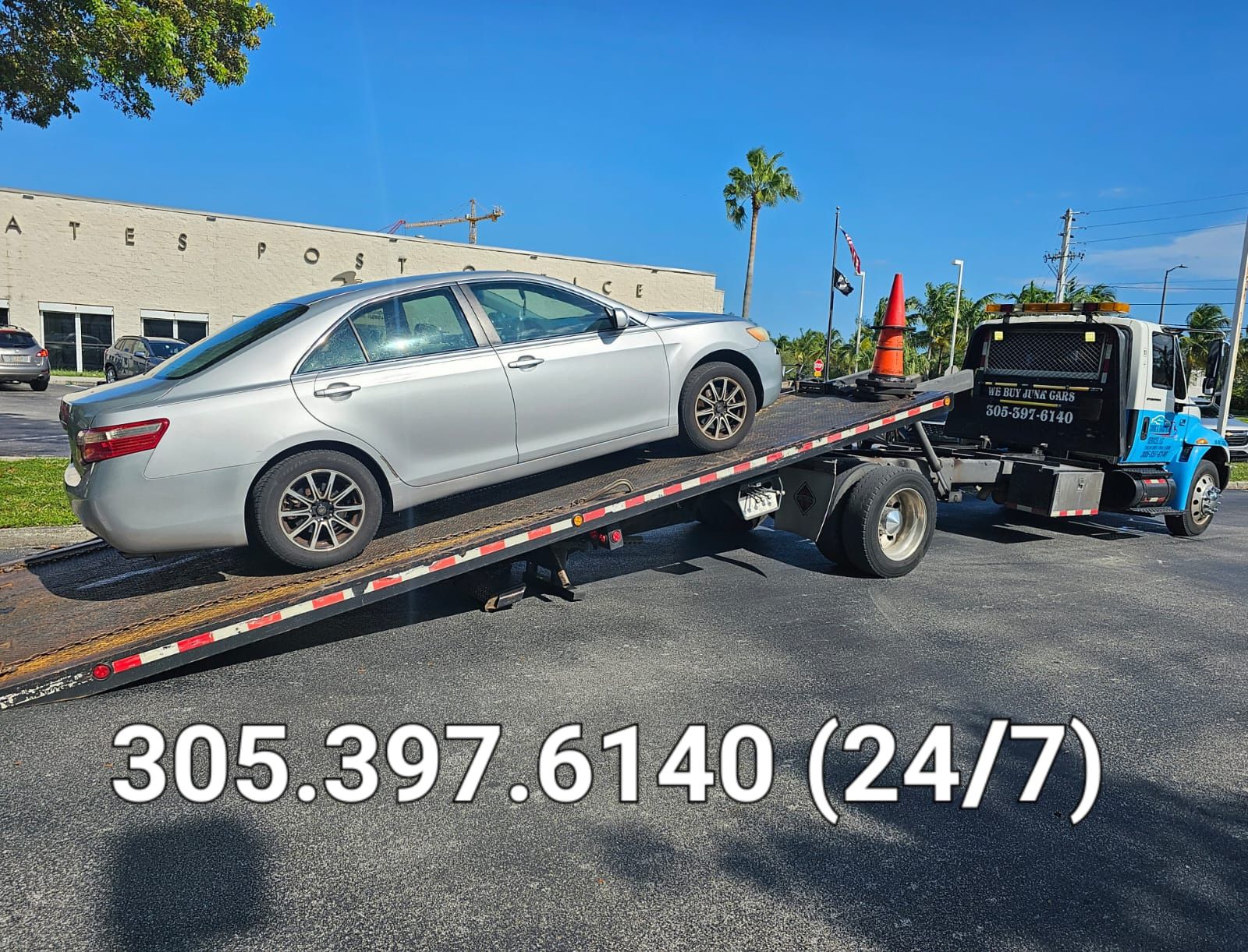 Miami Towing Truck Flatbed 