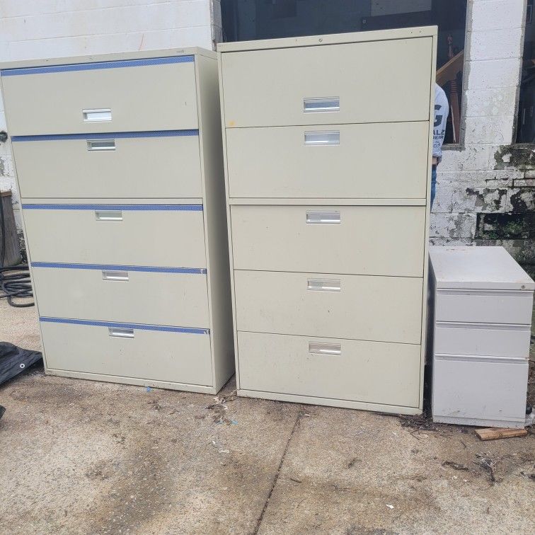 Five Drawer Filing Cabinet