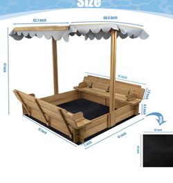 Huge Kid Sandbox 