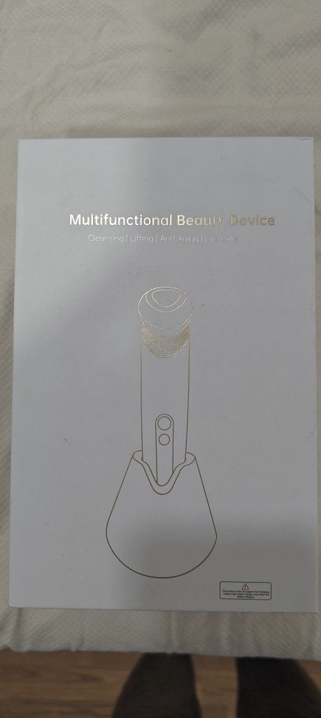 Multifunctional Beauty Device (6 in 1 Beauty Massager for Face, Eye, Neck with 5 Color Light Therapy)