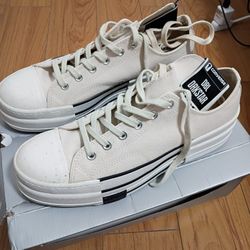 Rick Owens Ox Converse Cream 