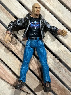 JAKKS Stone Cold Steve Austin WWF WWE 1999 Titan Tron Live Action Figure