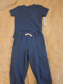 Carters thermal baby boy set