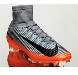 Nike Mercurial Veloce III DF CR7 FG men soccer cleat football grey 852518-001 sz 12.5