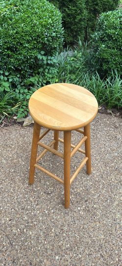 Solid Hardwood barstool Nice only $20