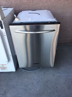 Stove dishwasher