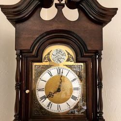Antique Tempus Fugit Grandfather Clock