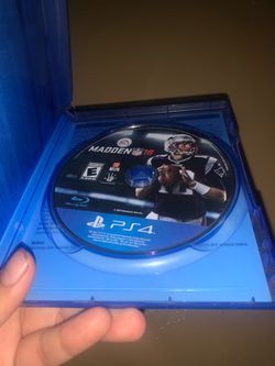 Opened PlayStation 4 & 5 Madden NFL 18 PS4 PS5 Video Game Football