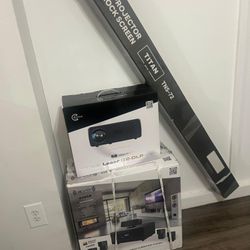 Projector And Home Theater Set 