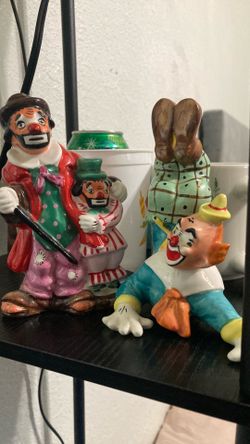 Clown set glass