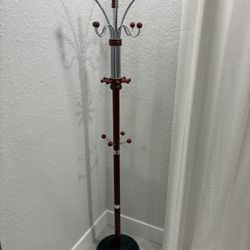 Solid Wooden Coat Rack Stand, Coat Racks 