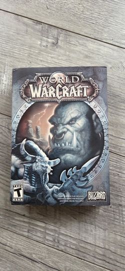 Factory Sealed World Of Warcraft Pc Game.