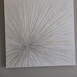 Z Gallerie Metallic Starburst Prints
Dimensions: 36" x 36"