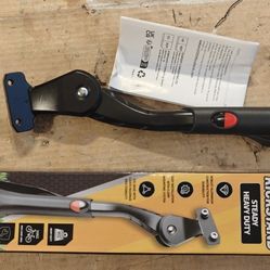 Wakano Bike Kickstand 24"-29", Adjustable Height Bike Stand for Adult Bike, Electric Bike, Mountain Bike, Fat Tire Bike, Motorcycle. Required 2 Holes 