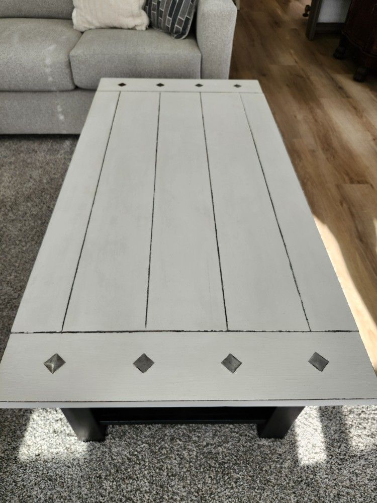 Solid Wood Coffee Table 48x24x18