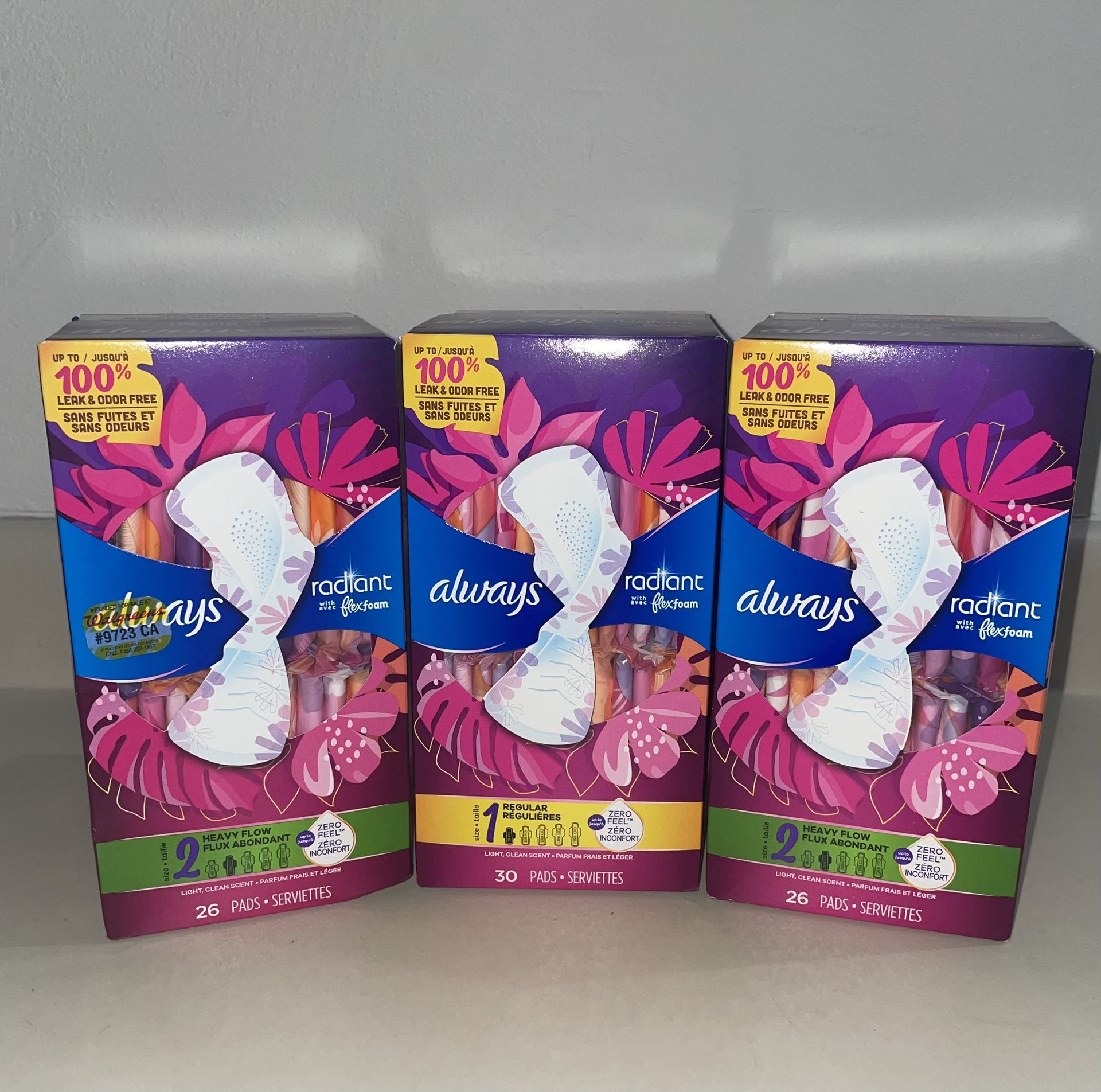 Always Pads- $6 Each