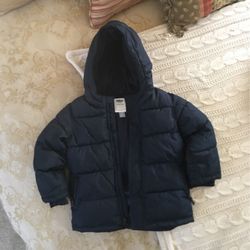 Kids Old Navy Frost-Free Navy BlueJacket Size 5T