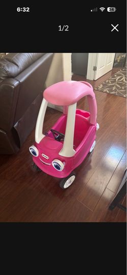 Little tikes pink coupe