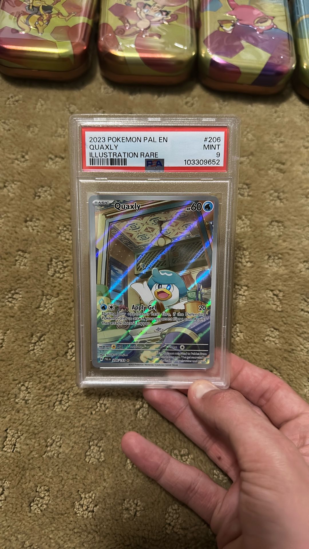 MINT 9 Quaxly 206/193