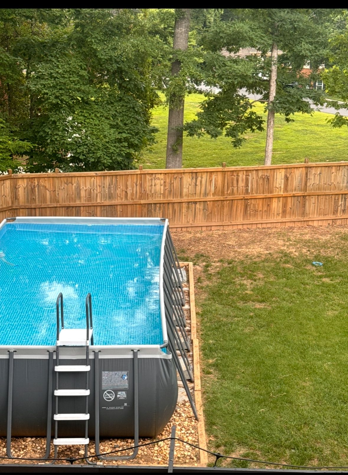 Above Ground Salt Water Pool