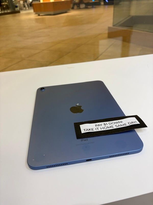 Apple IPad 10th Generation Tablet - Pay $1 today and the rest later!!