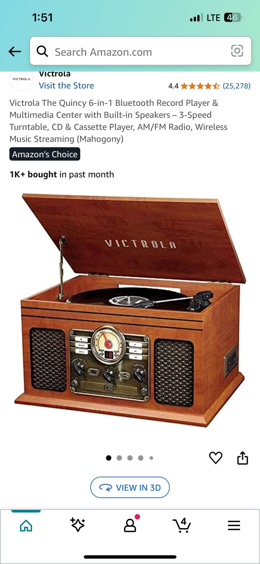 Vinyl Record Player