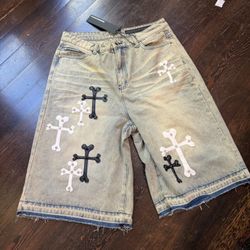 New Shorts/ Jorts Amazing Quality MNML Amiri Valabasas Style 