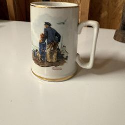 1985 Norman Rockwell Mug