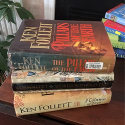 Books- Ken Follett-Pillars Of The Earth Series