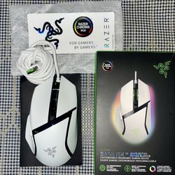 Razer Basilisk Mouse (White Edition)