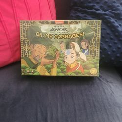 Nickelodeon Avatar The Last Airbender Oh, My Cabbages! Strategic Board Game