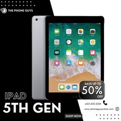Saving Big on iPad 5th Gen 9.7" (Cellular) | Now Only $89.99! 🔥