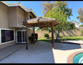Patio cover area