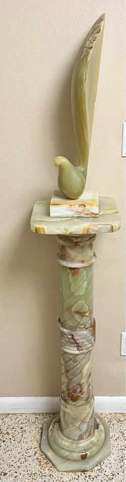 Vintage Marble /  Onyx stone statue
