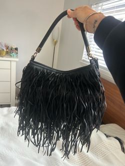 Fringe purse