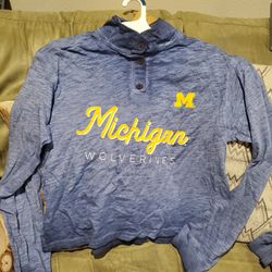 New With Tags Michigan Wolverine Women's Top