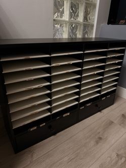 Wood file holder