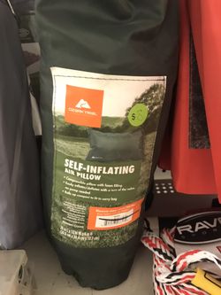 NIB Coleman self inflating air pillow (2)