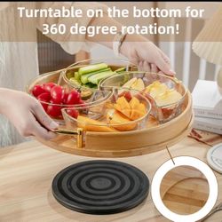 Shown In Photo Appetizer plate Turns 