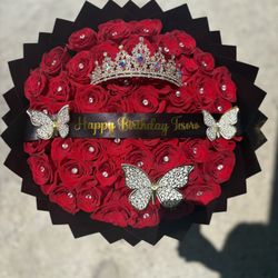 Ramo Buchon Flower Roses Bouquet Rosas