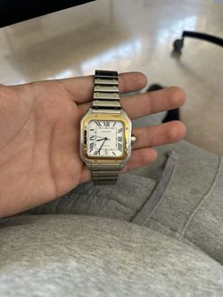 Cartier Santos Two Tone