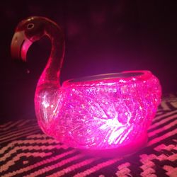 Bath And Body Works Pink Flamingo Candle Holder