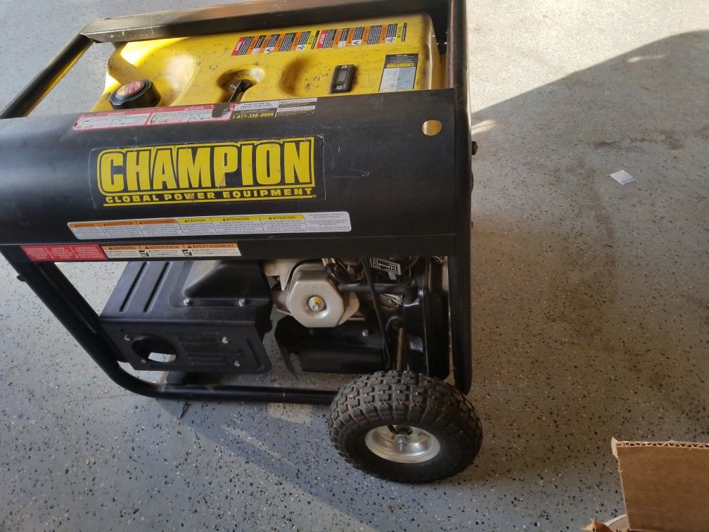 Champion generator