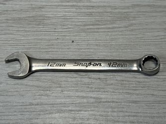 Snap-on OEXM12B 12MM Short 12-POINT Flank Drive Combination Wrench(A1G014306)
