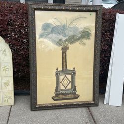 Palm Picture/large 62” High x 36” Wide.