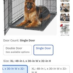 XL Dog Crate 